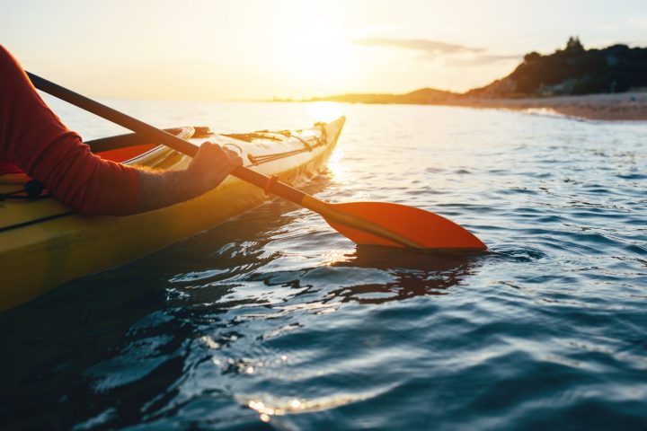 a boat on a body of water
